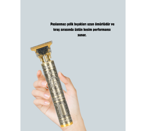 4 Başlıklı Suya Dayanıklı Saç Kesme Makinesi