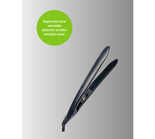 2025 Isı Ayarlı Titanyum Kaplama Seramik Plakalı Saç Düzleştirici Dijital Ekranlı A Kalite