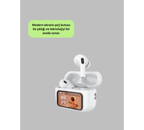 Tüm Telefonlarla Uyumlu ANC Özellikli Dokunmatik Bluetooth Kulaklık Tüm Telefonlarla Uyumlu ANC Özellikli Dokunmatik Bluetooth Kulaklık