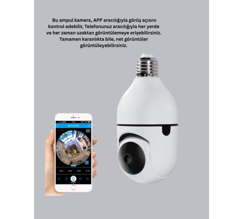Duy Uyumlu Akıllı Güvenlik Kamerası – Basit Kurulum ve Net Görüntü