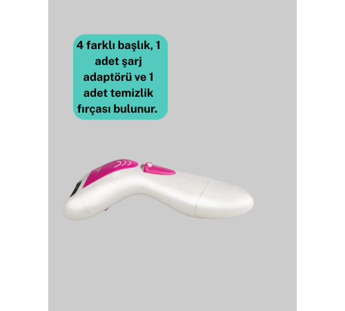 4 Fonksiyonlu Epilasyon ve Tırnak Bakım Makinesi