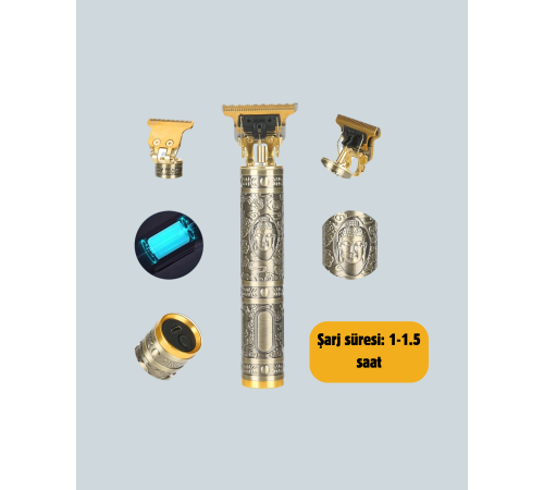 4 Başlıklı Suya Dayanıklı Saç Kesme Makinesi