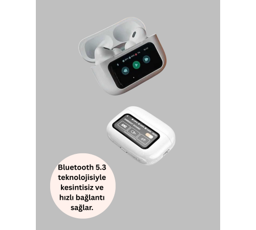 Tüm Telefonlarla Uyumlu ANC Özellikli Dokunmatik Bluetooth Kulaklık Tüm Telefonlarla Uyumlu ANC Özellikli Dokunmatik Bluetooth Kulaklık