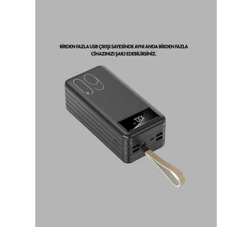 Güvenlik Korumalı Hızlı Şarj Özellikli Powerbank Güvenlik Korumalı Hızlı Şarj Özellikli Powerbank