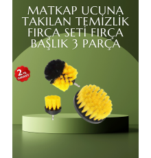 Matkap Ucu Temizlik Fırçası Seti Ev ve Araç İçin