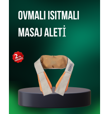 Ovmalı Isıtmalı Masaj Aleti Bel Boyun Omuz İçin Profesyonel Masaj Keyfi