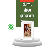 4GB Hafızalı 7 İnç Dijital Fotoğraf Çerçevesi – Yüzlerce Anınızı Saklayın