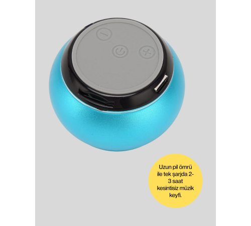 Kablosuz Bluetooth 5.0 Hoparlör | Kompakt ve Güçlü Ses Kablosuz Bluetooth 5.0 Hoparlör | Kompakt ve Güçlü Ses