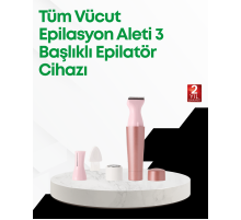 Yüz ve Beden İçin Portatif Tüy Alma Cihazı