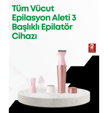 Yüz ve Beden İçin Portatif Tüy Alma Cihazı