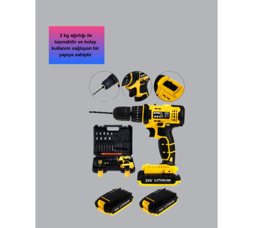 Hafif ve Ergonomik 12V Kablosuz Matkap | Hızlı Şarj ve Uzun Pil Ömrü Hafif ve Ergonomik 12V Kablosuz Matkap | Hızlı Şarj ve Uzun Pil Ömrü