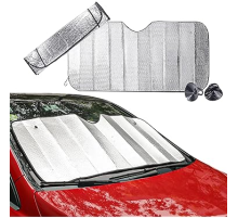 Araç Ön Cam Katlanabilir Güneşlik Isı Yansıma Önleyici Dacia Duster Honda Civic Ford Focus Skoda Superb