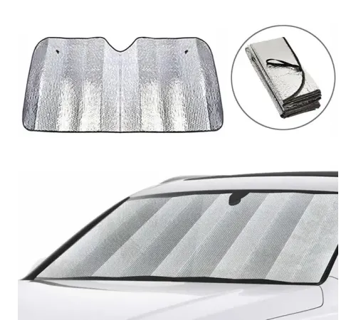 Isı ve Güneş Yansıma Önleyici Oto Ön Cam Güneşliği Opel Astra Fiat Egea Hyundai i20 Renault Megane