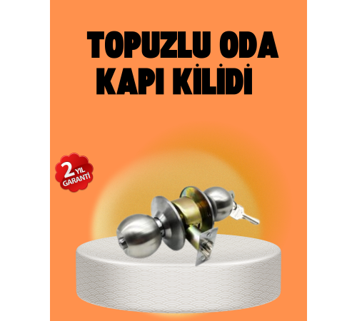 Mat Renk Topuzlu Kapı Kilidi – Giriş Tipi