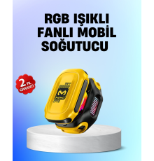 Yarı İletken Çipli RGB Işıklı Telefon Soğutucu