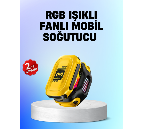 Yarı İletken Çipli RGB Işıklı Telefon Soğutucu