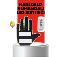 Uzaktan Kumandalı LED Jest Işığı – 3 Farklı Hareket Modu