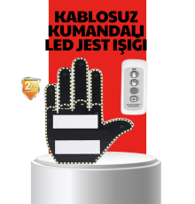 Uzaktan Kumandalı LED Jest Işığı – 3 Farklı Hareket Modu