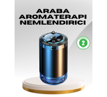 Araç İçi Difüzör Nemlendirici ve Aromaterapi Özellikli