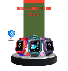 Konum Takip ve SOS Özellikli Akıllı Çocuk Saati