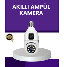 1080P WiFi Ampul Güvenlik Kamerası – Gece Görüş & Uzaktan Erişim