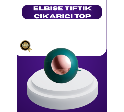 Elbise Tiftik Çıkarıcı Top – Yeniden Kullanılabilir ve Yıkanabilir