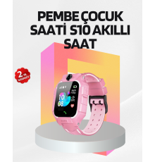 S10 Çocuk Akıllı Saati Konum Geçmişi ve Alarm Fonksiyonlu