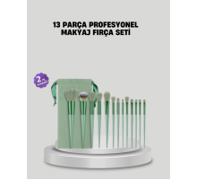 Profesyonel Makyaj Fırça Seti Yumuşak Kıllı Taşınabilir Çantalı