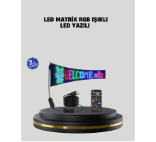 RGB LED Panel Renkli Işık Efektli Dekoratif Aydınlatma