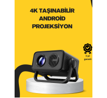 Full HD 1080P HDR Destekli Akıllı Projeksiyon Cihazı
