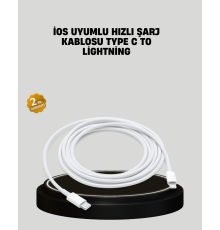 30W Hızlı Şarj Destekli 5.0A Type-C Kablo Veri Aktarım Özellikli