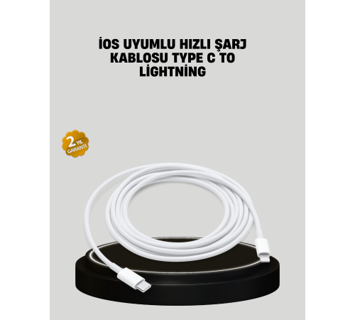 30W Hızlı Şarj Destekli 5.0A Type-C Kablo Veri Aktarım Özellikli