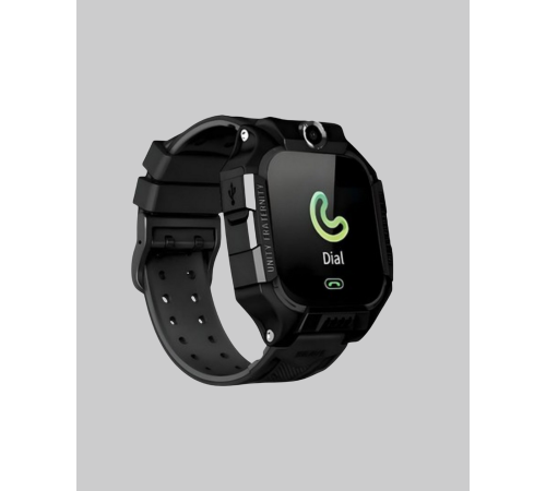 S10 Akıllı Çocuk Saati Siyah Tasarım Adımsayar ve Alarm Fonksiyonu
