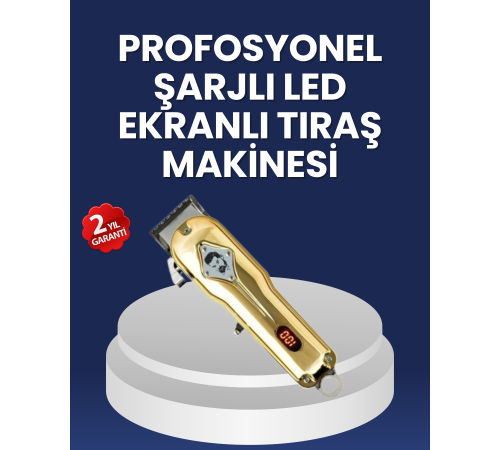 Ergonomik Tasarımlı, Hafif ve Taşınabilir Profesyonel Tıraş Makinesi