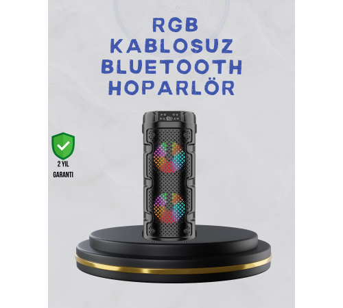 Bluetooth 5.0 Destekli Yüksek Ses Kaliteli Hoparlör Bluetooth 5.0 Destekli Yüksek Ses Kaliteli Hoparlör