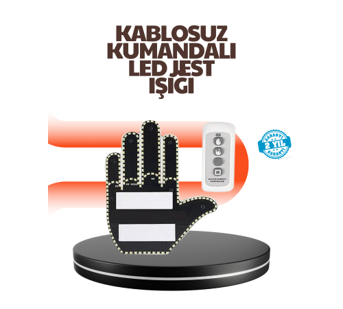 Araç İçin Eğlenceli LED El İşareti Işığı