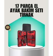 Siyah Kaymaz Teknolojili El ve Ayak Bakım Seti