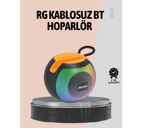 1200mAh Uzun Pil Ömürlü Bluetooth Hoparlör