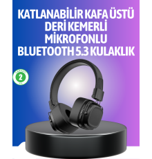 Uzun Süreli Rahat Kullanım İçin Kablosuz Bluetooth Kulaklık