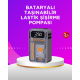 Mini Boy Elektrikli Şarjlı Yüksek Basınçlı Lastik Şişirme Pompası