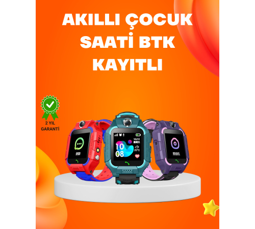 Görüntülü Arama ve Mesaj Destekli Akıllı Çocuk Saati