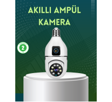 360 Derece Panoramik WiFi Kamera – Full HD Ev Güvenlik Sistemi