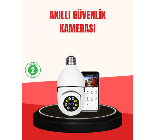 Hareket Algılamalı Kablosuz Akıllı Ev Güvenlik Kamerası