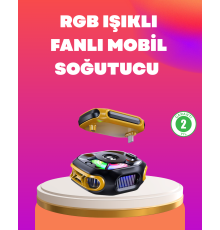 Type-C Girişli AI Modlu Yüksek Performanslı Telefon Soğutucu