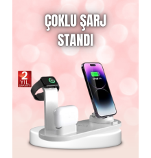 Qi Destekli Tüm Cihazlarla Uyumlu Kablosuz Şarj Ünitesi