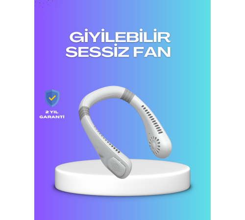 Eller Serbest Şarjlı Taşınabilir Soğutucu Fan Eller Serbest Şarjlı Taşınabilir Soğutucu Fan