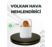 USB Şarjlı Volkanik Tasarımlı Buhar Makinesi