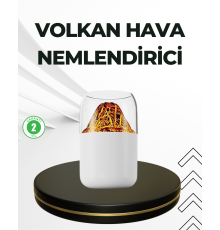 USB Şarjlı Volkanik Tasarımlı Buhar Makinesi