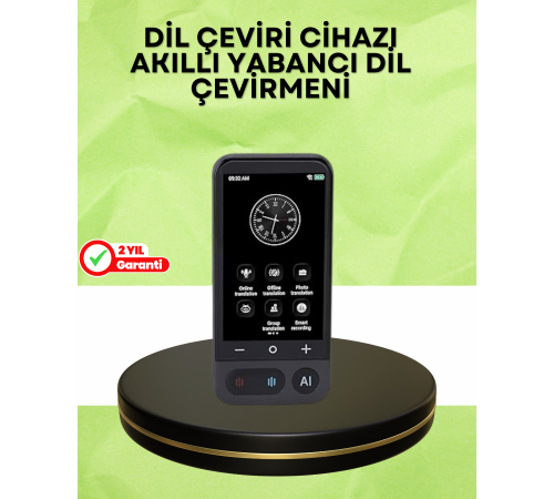 4.0 İnç Dokunmatik Ekranlı Akıllı Çeviri Cihazı