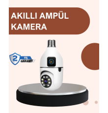 2’si 1 Arada Güvenlik Kamerası ve Sel Işığı – Kablosuz Akıllı Kamera